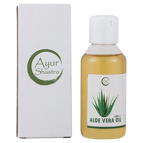 Buy Ayur Shastra Organic Aloevera Oil For Anti Dandruff Hair