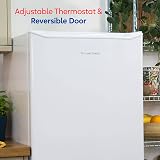 Russell Hobbs Freestanding Upright Freezer 168L 145x54x59cm White RH143FZ552E1W view 7