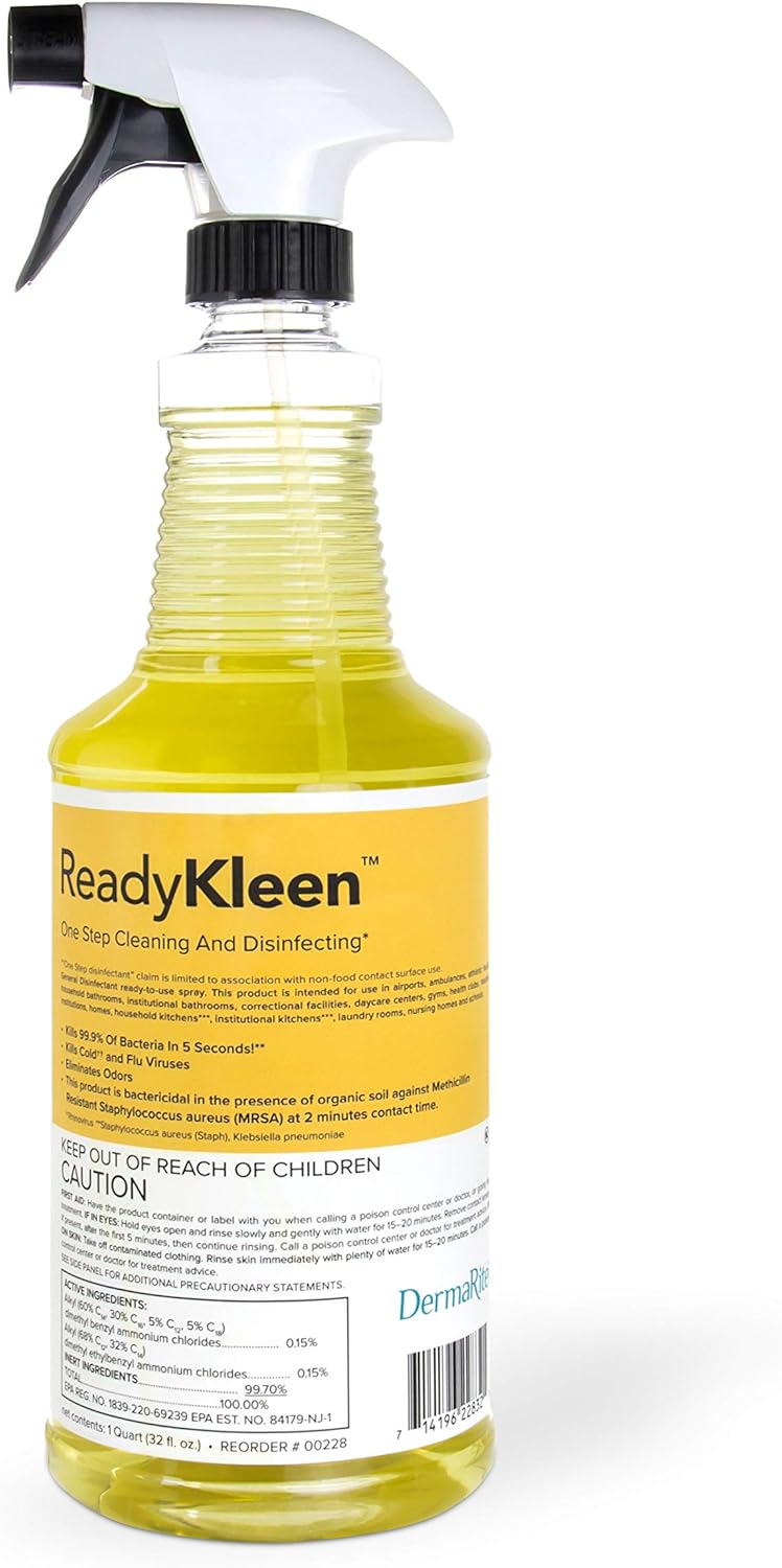 ReadyKleen Disinfectant Spray 2 Pack, 32 oz Kills 99