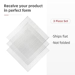 AggAuto 3Pcs Universal 13"x13" Metal Mesh, Never