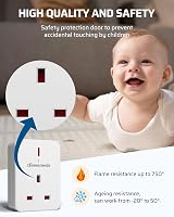 DEWENWILS Remote Control Plug Socket 13A Heavy Duty Wireless Light Switch 30m 5 view 5