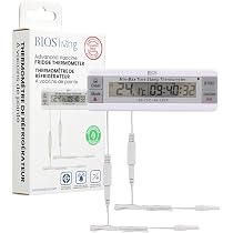 Bios 120SC Premium Vaccine Fridge Thermometer, White : Amazon.ca: Home