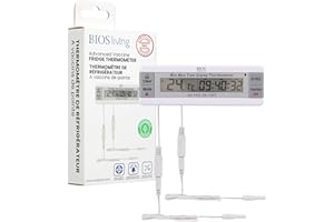 Bios 120SC Premium Vaccine Fridge Thermometer, White