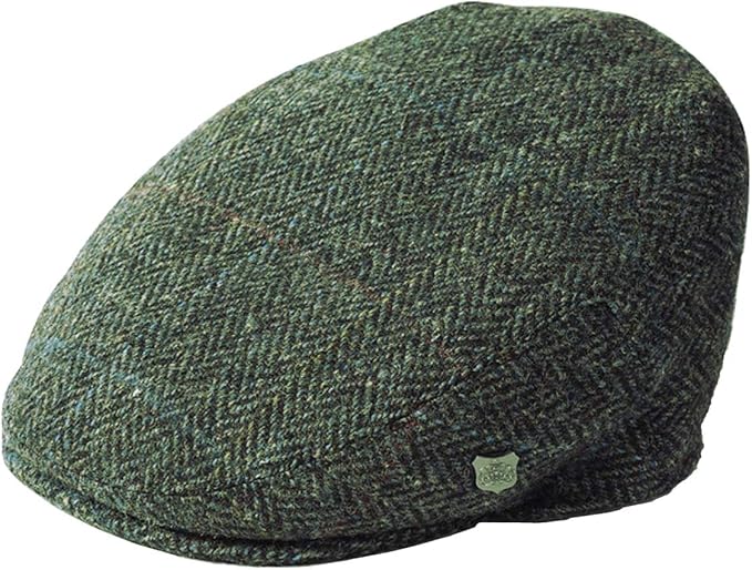 next harris tweed flat cap