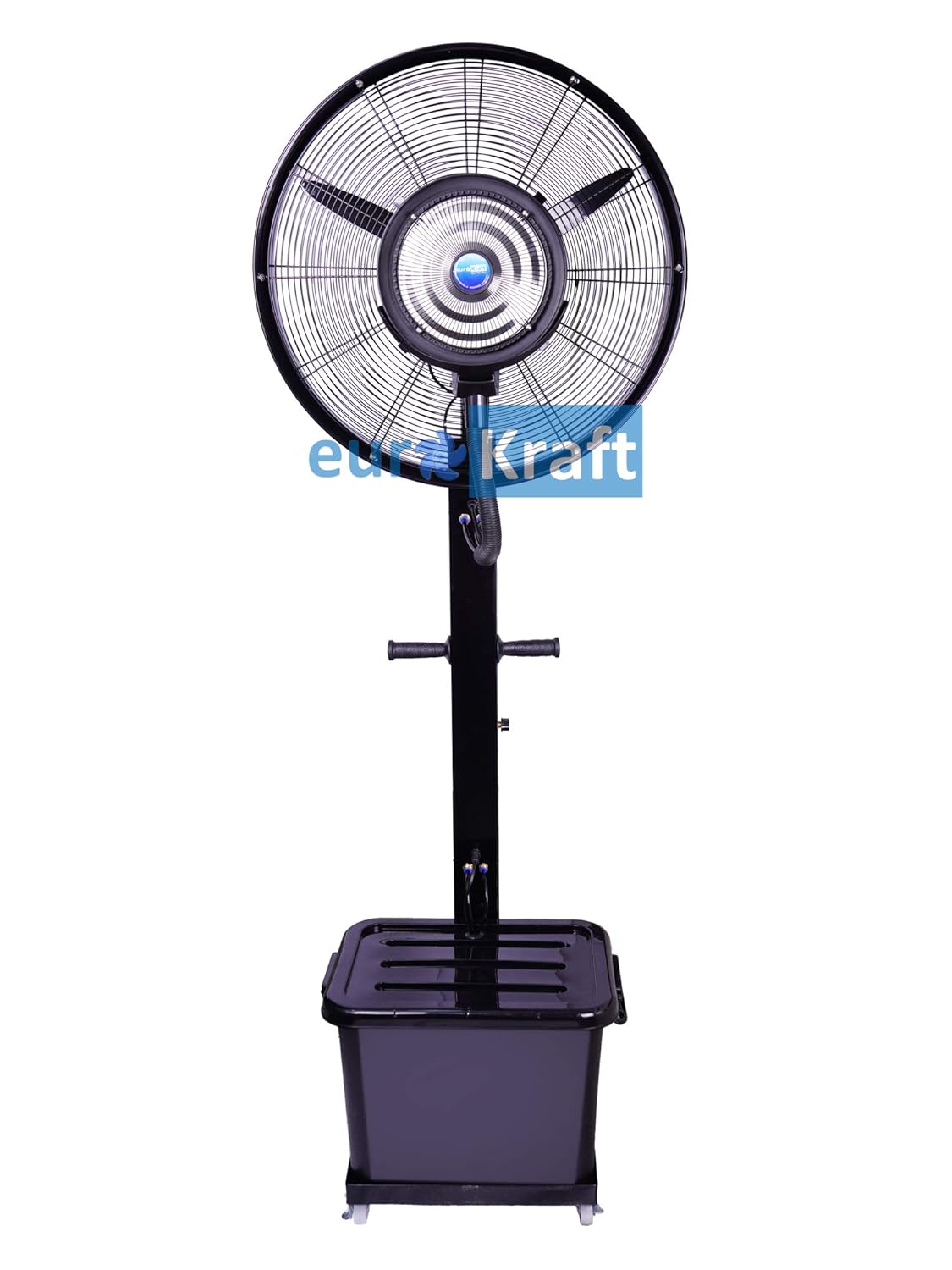 water pedestal fan