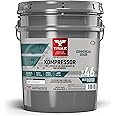 TRIAX Kompressor MV 46 / SAE 20 - Full Synthetic, Multi-Vis Air Compressor Oil - Commercial Grade - For Rotary, Vane, Screw, and Reciprocal - High Temp, 20,000 Hour Life, Non-Detergent (5 Gallon Pail)