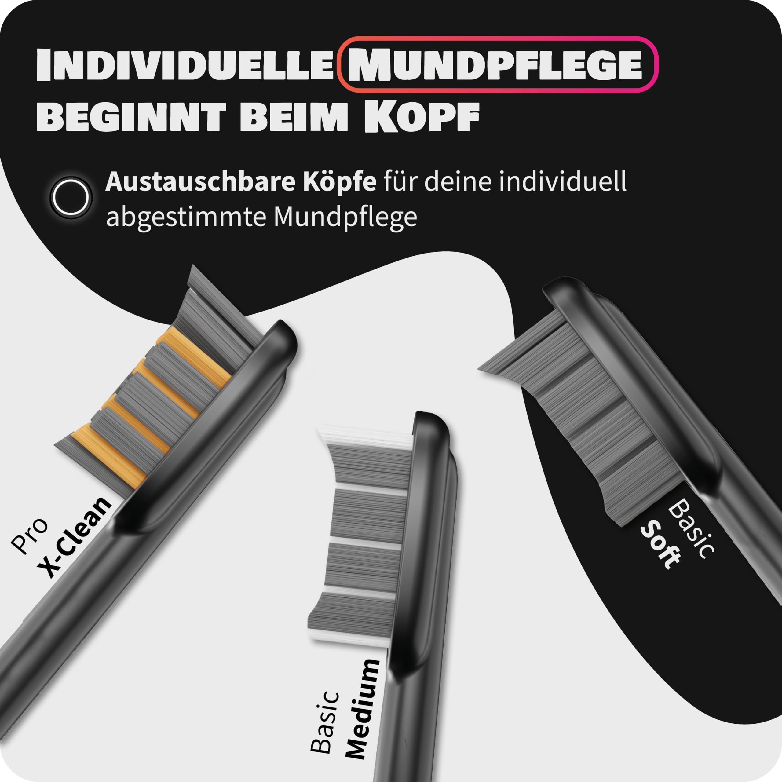 ZAHNHELD® Doppelpack, 2x elektrische Schallzahnbürsten GERO G3, inkl. 2x Bürstenköpfe & 2x Reiseetuis | Für eine sanfte & effektive Reinigung 7