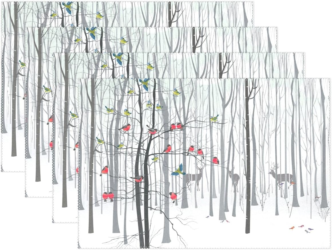 Best Six Piece Kitchen Table Mat Set Tree