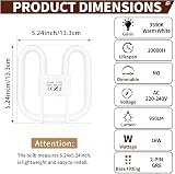 Liuyife GR8 16W 2 Pin CFL Bulb 3500K 230V Non Dimmable view 2