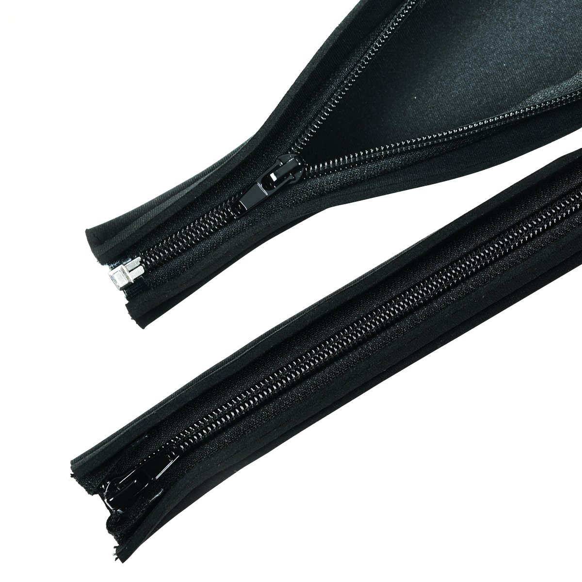 Cable Management Sleeve, Flexible Cable Organizers with Zipper for TV /Computer, 19.5 Inch Black Cord Covers ，4 Packs