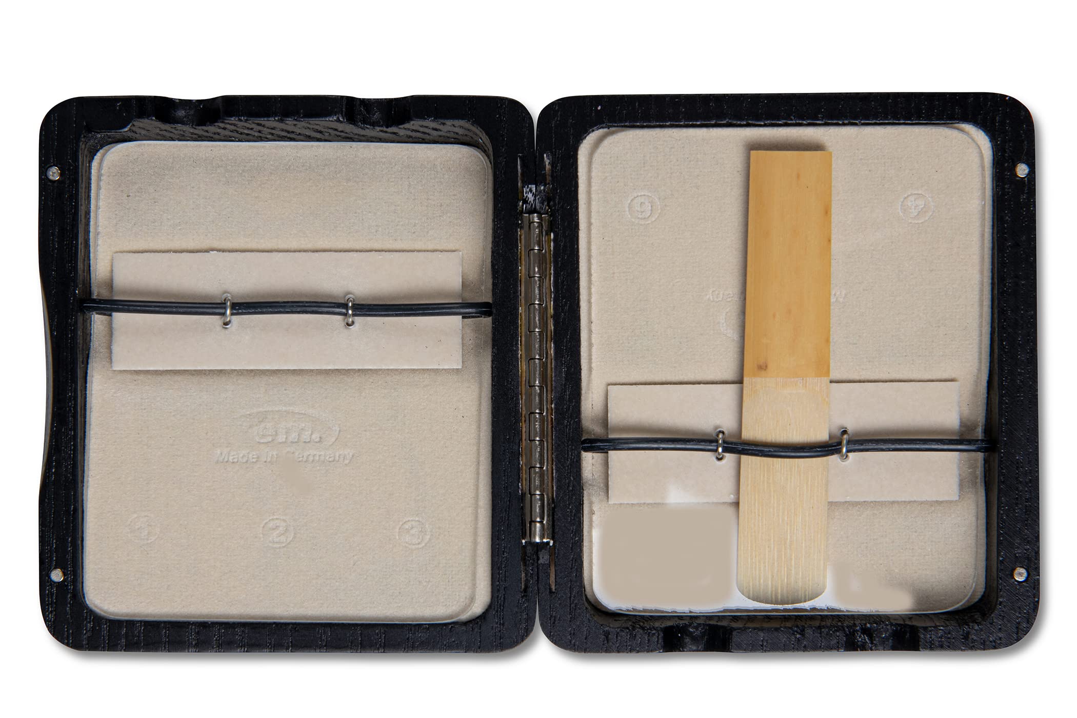 GEWA 751004 Blätteretui Klarinette 6 Blätter schwarz lackiert