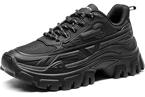 DREAM PAIRS Chunky Fashion Sneakers for Women, Women's Platform Bold Lace-Up Comfortable Sneakers