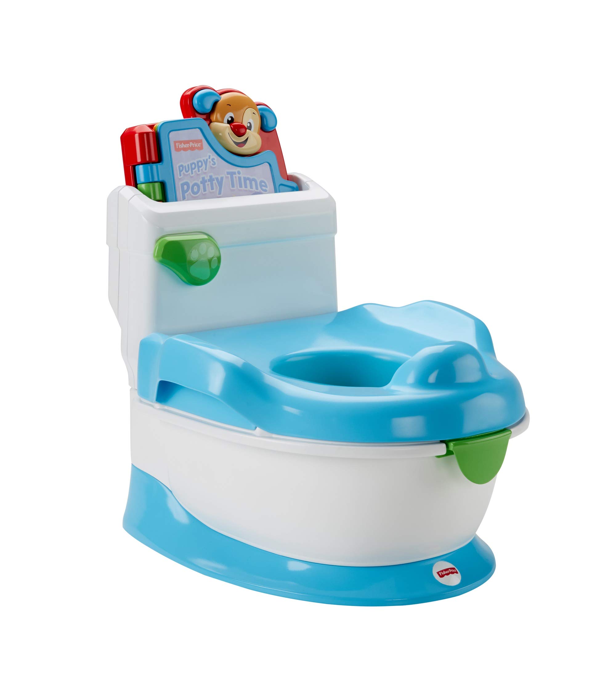 Laugh & Learn Puppy helps make potty training easier with this rewarding potty and electronic book!, GCY11