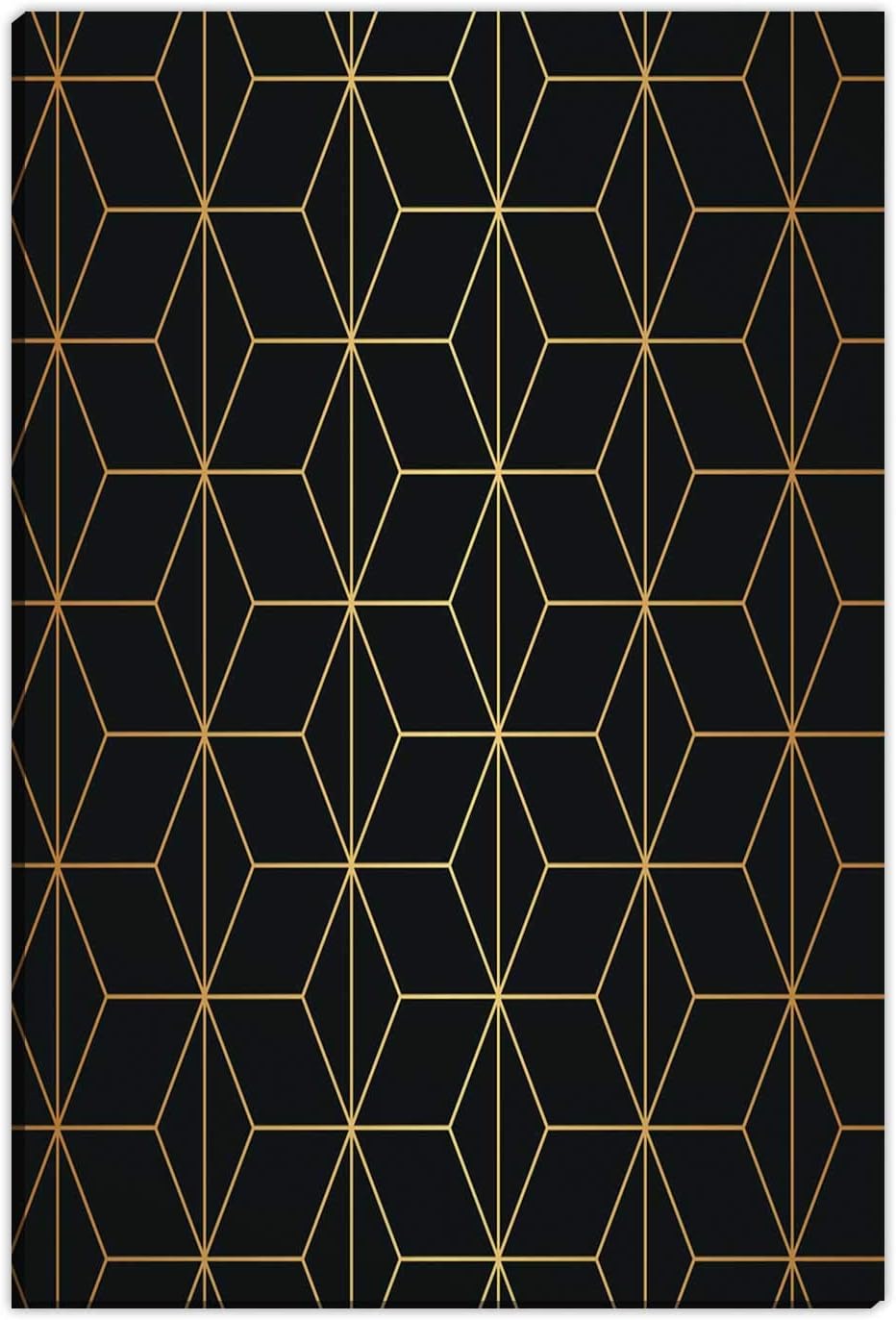 Hitecera Seamless Geometric Art D Pattern No.1065,Bedroom Wall Decor,Home Decorations for Living Room,12''x16''