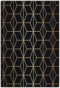 Hitecera Seamless Geometric Art D Pattern No.1065,Bedroom Wall Decor,Home Decorations for Living Room,12''x16''