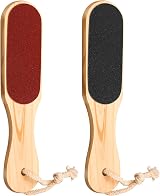 Eruinfang Foot File Double Sided Wooden Foot Rasp Hard Skin Remover view 1