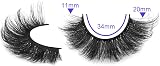 ALICROWN Fake Eyelashes 20MM Dramatic Faux Mink 5D 7 Pairs Reusable Fluffy Pack view 4