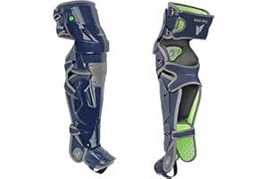 All-Star MVP-PRO Leg Guards, Baseball Catchers Gear, Youth and Adult Sizes