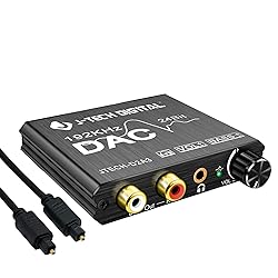 Digital to Analog Audio Converter with Headphone