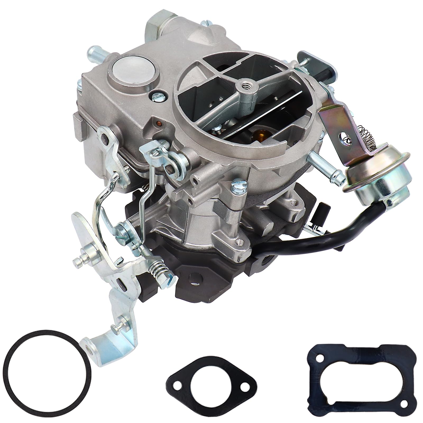 Photo 1 of VergasRetor 2 Barrel Carburetor fits for Type Rochester 2GC Chevy 5.7L 6.6L 350 400 Engines 1970-1980 Chevrolet Bel Air Small Block C10 C20 C30 1975-1980 Bel Air 1970-1975 Biscayne with Gaskets Filter