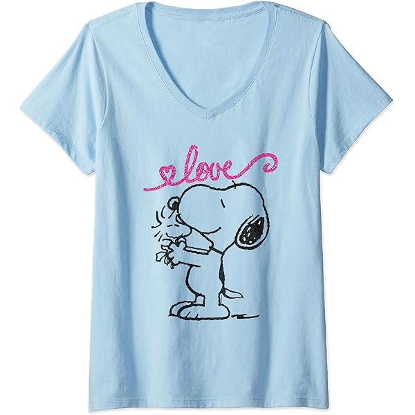 Camiseta Peanuts - Snoopy Y Woodstock Bailando, Varios Colores