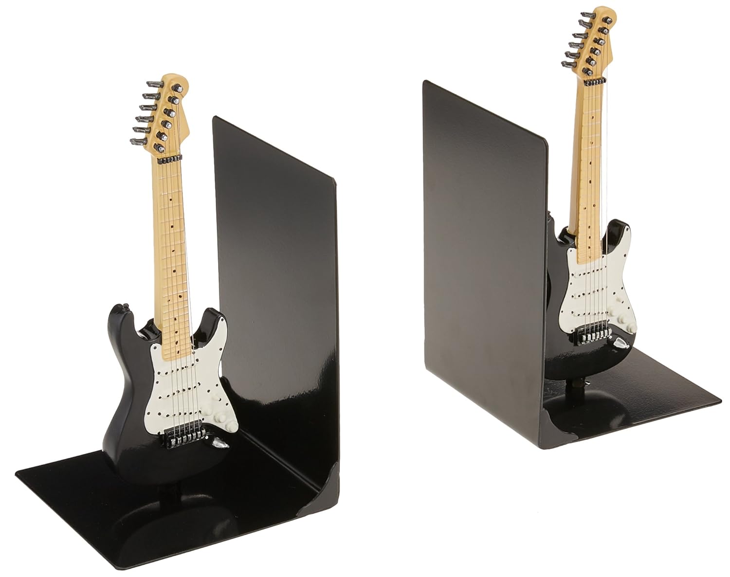 My Music Gifts "Fender Guitar Bookends, Black Amazon.co.uk Kitchen & Home