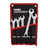 SUNEX TOOLS 9605MA 5 Piece Raised Panel Metric