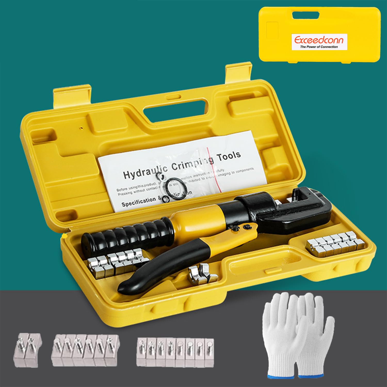 10 Ton Hydraulic Crimping Tool Range 12 AWG-20 AWG Oman