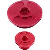 Red Billet Engine Plug Crankcase Cover for Honda | for Honda TRX400EX Sportrax 400 2x4 2000 2001 2002 2003 2004 2005 2006 2007 2008