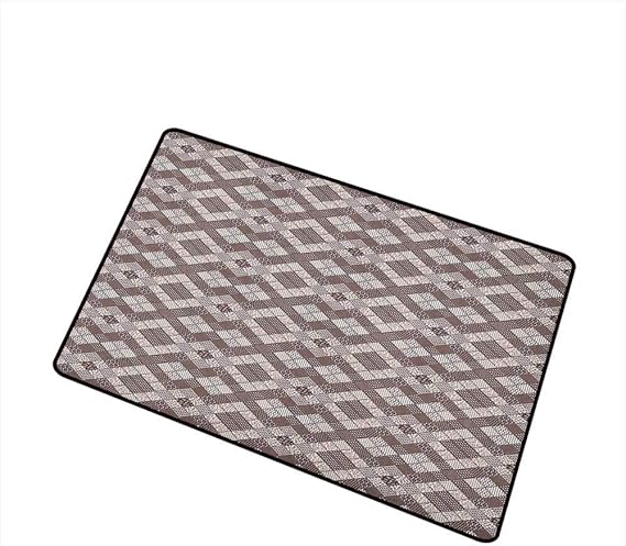 Lindsay Gosse Alfombra de Entrada de Grado Comercial geométrica Patrón