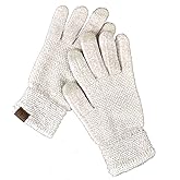 C.C Winter Warm Eco-Friendly Knit Chenille Touchscreen Texting Gloves