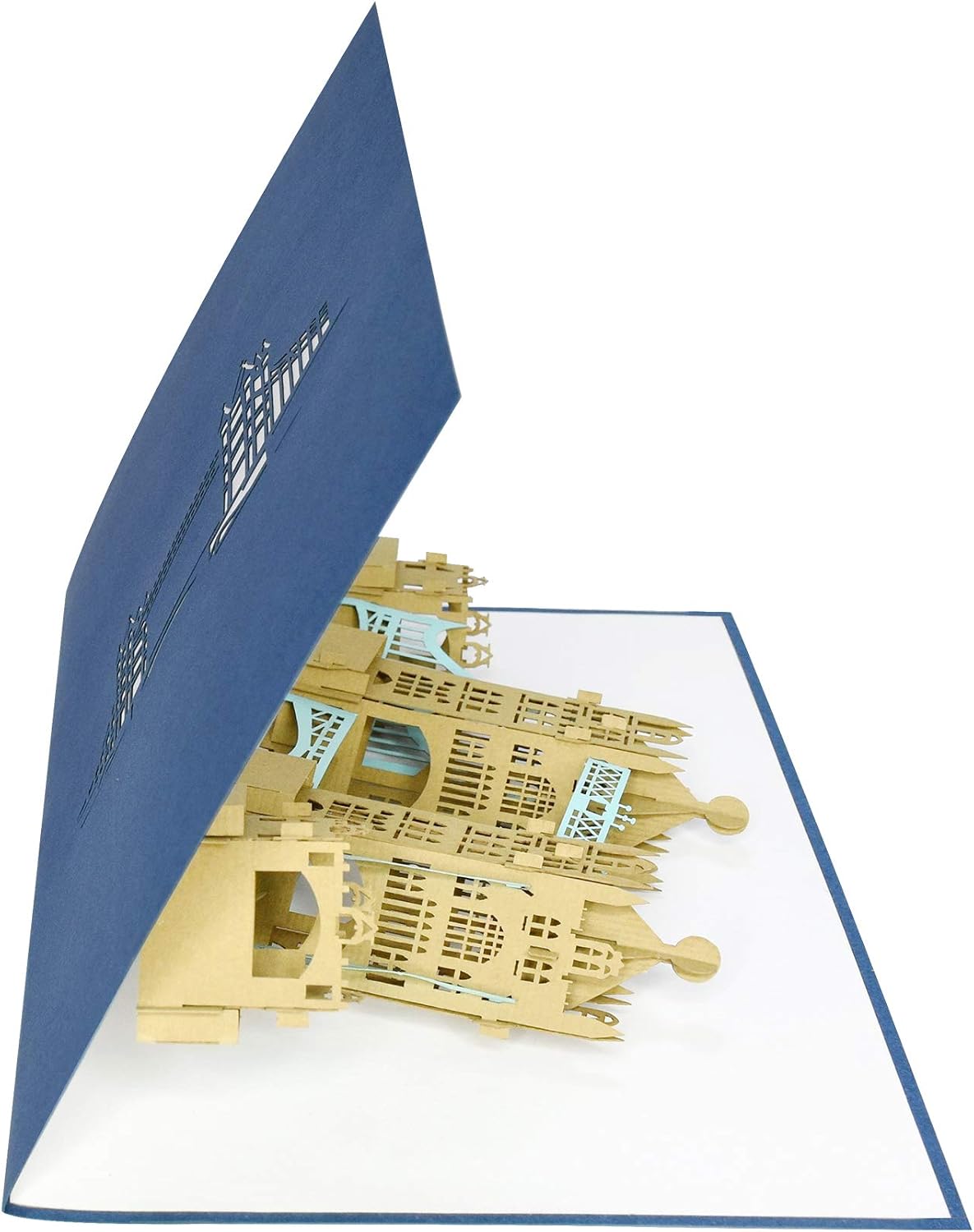 PopLife® London Tower Bridge 3D Pop Up Greeting Card for All Occasions, UK Travellers, Architecture and History Lovers - Image 5