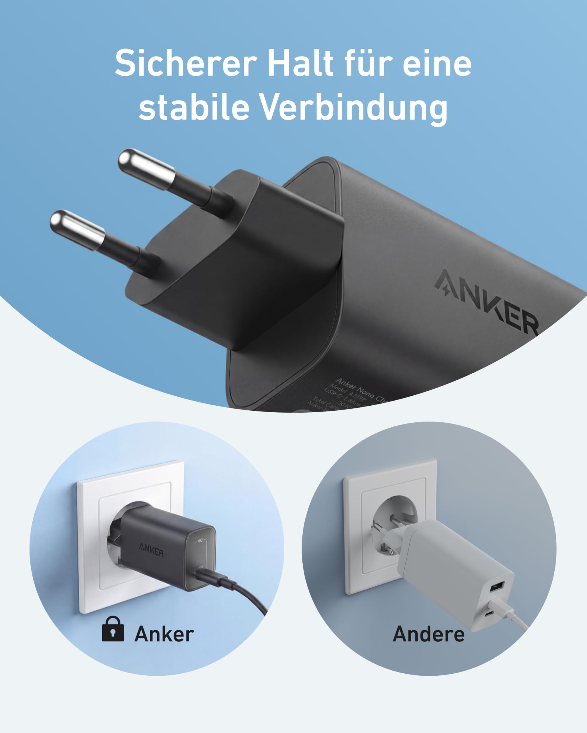 Anker Nano 100W USB C Ladegerät, Laptop Netzteil 4