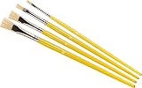 Humbrol Yellow Swab 4 Pack Size 3 5 7 10 Brush Set AG4306 view 2