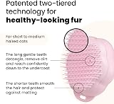 Tangle Teezer Pet Teezer Cat Brush Pink for Kittens & Cats Short to Medium Hair view 2
