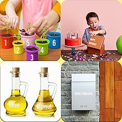 Llewyn 970 Pcs 10 Sheets Letter Stickers,Self