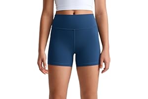 CRZ YOGA Girls Butterluxe High Waist Athletic Biker Shorts - Dance Yoga Casual Kids Teen Summer