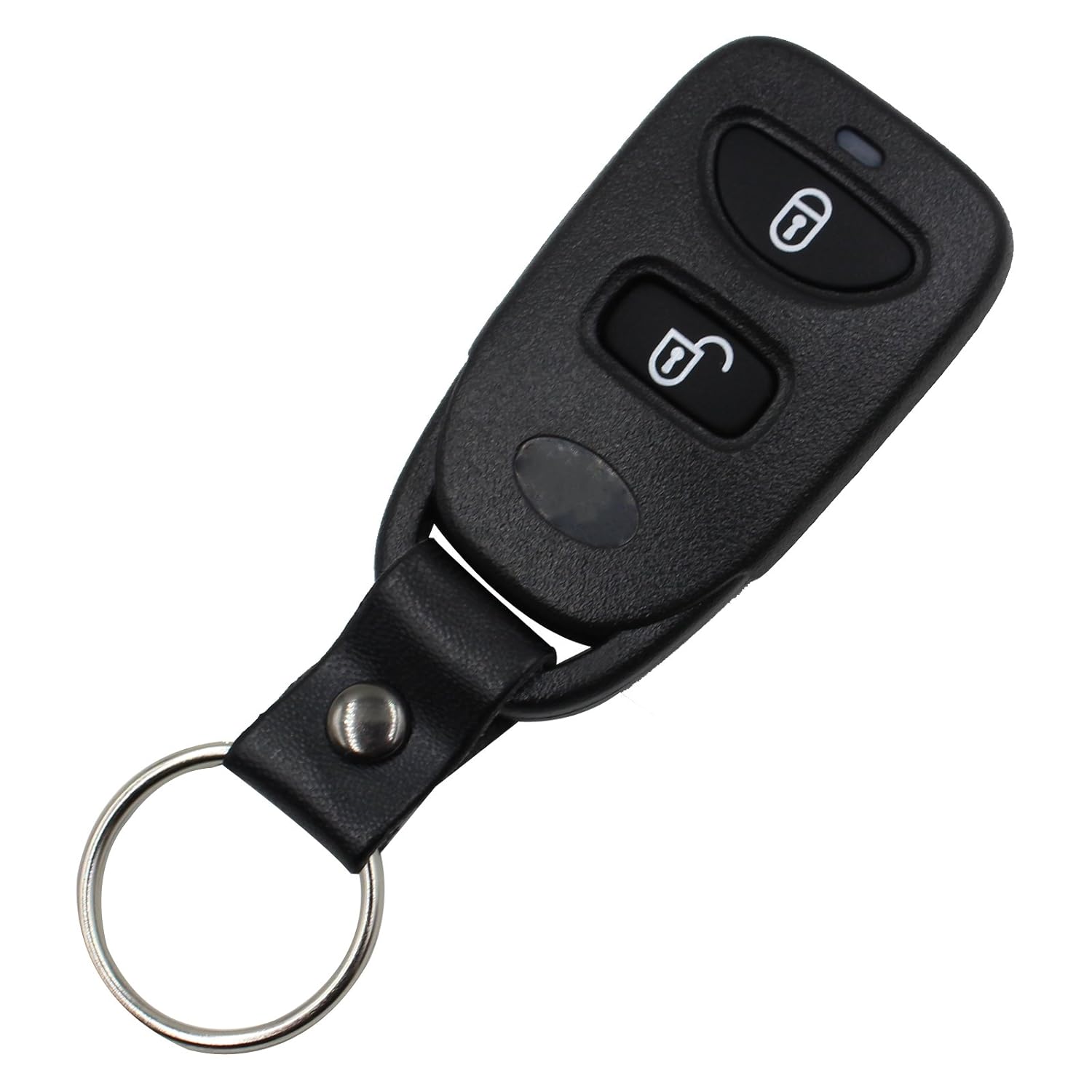 Heart Horse 2+1 Panic Remote Keyless Entry Key Shell Compatible with Hyundai  Tucson Elantra Accent Santa Fe Without Battery Holder（p/n：OSLOKA-320T）