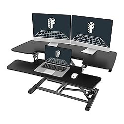 FLEXISPOT Standing Desk Converter 40in Sit to Stand