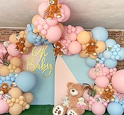 KALOR 18 inch Pastel Pink Balloons, 10pcs Thick