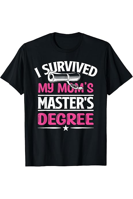 Amazon.com: Master's Graduation Gift Shirt Master's Degree Gift T-Shirt :  Clothing, Shoes \u0026 Jewelry