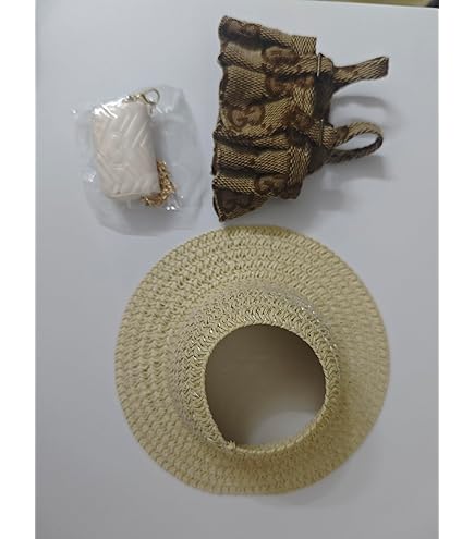 Vêtements pour Poupée – Ensemble 4 Pièces avec Chapeau