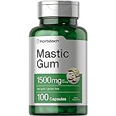 Horbäach Mastic Gum | 1500mg | 100 Capsules | Non-GMO & Gluten Free Supplement