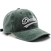VPTMRP Brooklyn Hat Distressed Brooklyn Embroidery Baseball Cap for Men and Women