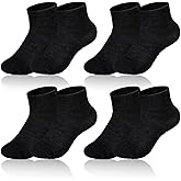 Cutecrop 4 Pairs Alpaca Wool Socks for Women Men Thermal Winter Hunting Socks Moisture Wicking Hiking