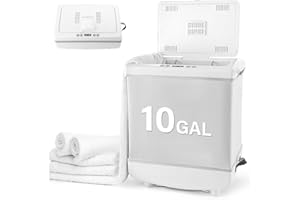 BABYALLY Towel Warmers, 35L Large Luxury Fold Hot Towel Warmer Heated with LED Display, Fits Up to Three 40"X70" Oversized Towels, Blanket and Clothes Towel Heater for Home Hotels Spa Gym Outdoor(Grey)