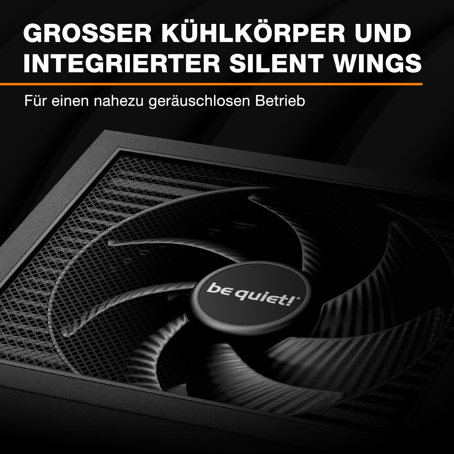 be quiet! Dark Power 14 1200W, ATX 3.1, 80 PLUS® Titanium, modulares Netzteil, Aktive und semi-passive Kühlung, PCIe 5.1, PCIe 5.0 & PCIe 4.0 Grafikkarten, 12V-2x6 Kabel enthalten, Silent Wings-Lüfter 6