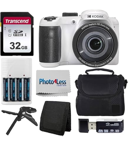 0035【大容量！】1000GB 美品 NEC カメラ オフィス ホワイト 白 Amazon.com : KODAK PIXPRO AZ405-WH 20MP Digital Camera 40X Optical