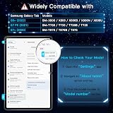 JETECH Screen Protector for Samsung Galaxy Tab S8 Plus / S7 FE 12.4 2-Pack view 3