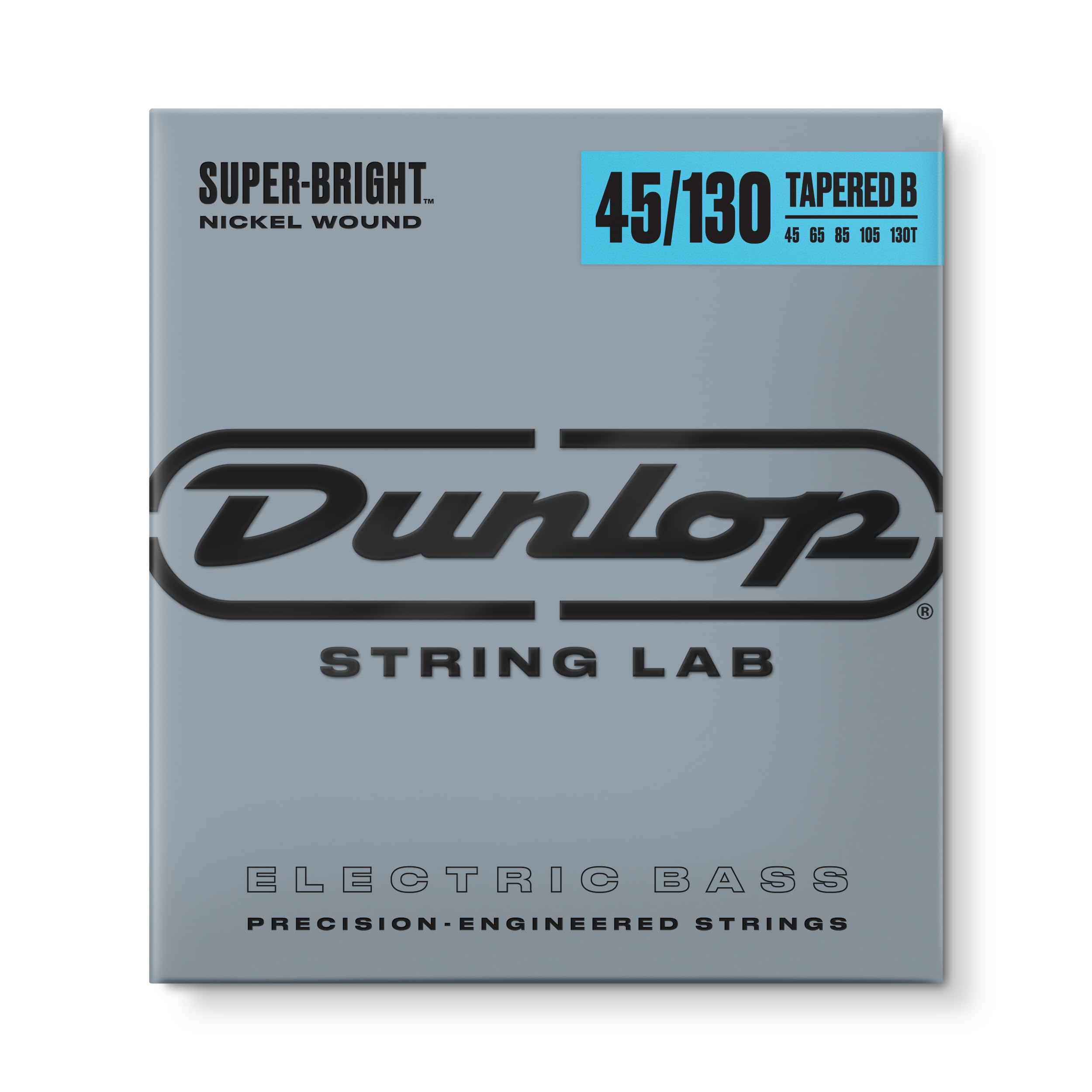 JIM DUNLOP Super Bright Nickel Wound Tapered Bass Strings 45-130 | 5-String